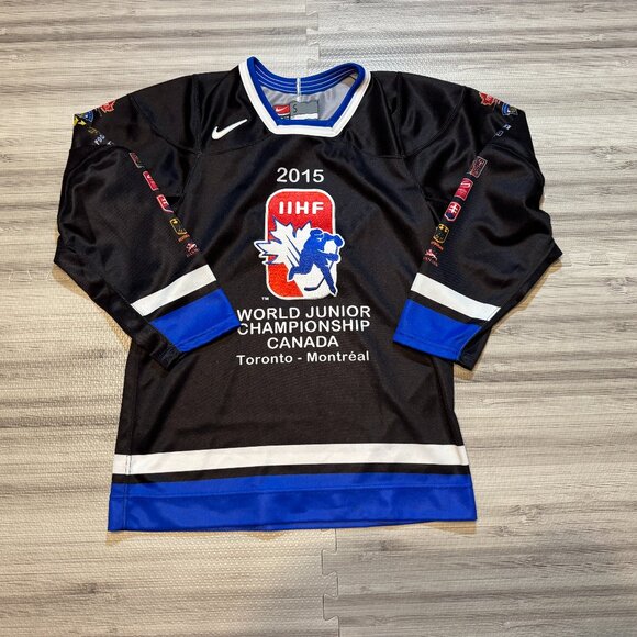 Nike IIHF 2015 World Junior Championship Jersey - Size Small - Picture 1 of 3